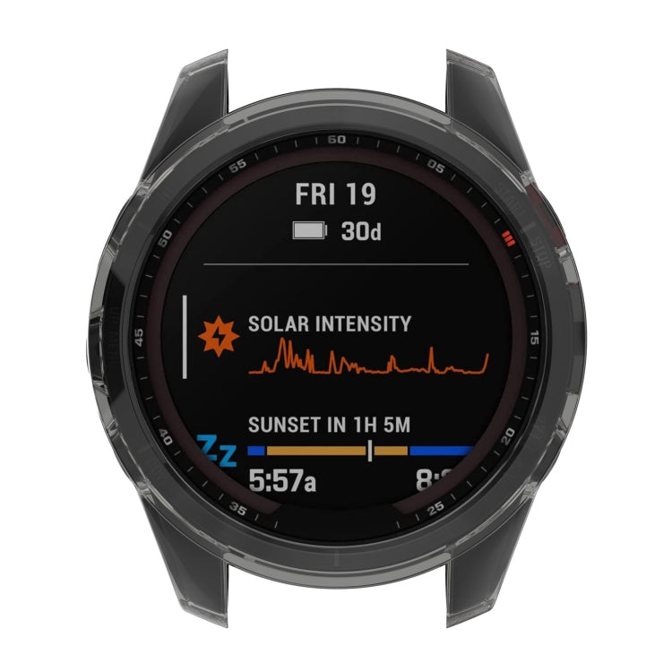 Half-Package TPU Watch Protective Case, For Garmin Fenix 7S Pro, For Garmin Fenix 7X Pro, For Garmin Fenix 7 Pro, For Garmin Epix Pro 47mm, For Garmin Epix Pro 51mm, For Garmin Epix Pro 42mm