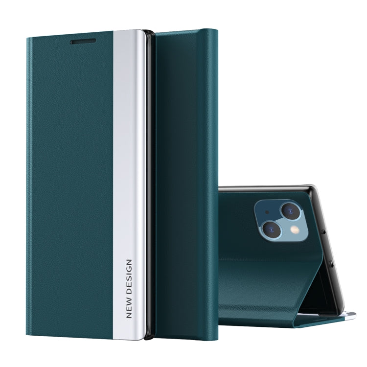 Side Electroplated Adsorption Leather Phone Case, For iPhone 16 Pro, For iPhone 16 Plus, For iPhone 16, For iPhone 15 Pro Max, For iPhone 15 Pro, For iPhone 15 Plus