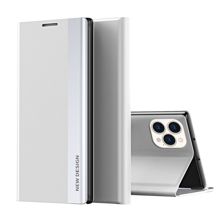 Side Electroplated Adsorption Leather Phone Case, For iPhone 16 Pro, For iPhone 16 Plus, For iPhone 16, For iPhone 15 Pro Max, For iPhone 15 Pro, For iPhone 15 Plus