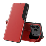 Side Display Flip Leather Phone Case, For iPhone 17e / 16e, For iPhone 17 Pro Max, For iPhone 17 Pro, For iPhone 17, For iPhone Air, For iPhone 16 Pro Max, For iPhone 16 Pro, For iPhone 16 Plus