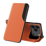 Side Display Flip Leather Phone Case, For iPhone 17e / 16e, For iPhone 17 Pro Max, For iPhone 17 Pro, For iPhone 17, For iPhone Air, For iPhone 16 Pro Max, For iPhone 16 Pro, For iPhone 16 Plus