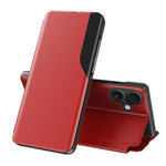 Side Display Flip Leather Phone Case, For iPhone 17e / 16e, For iPhone 17 Pro Max, For iPhone 17 Pro, For iPhone 17, For iPhone Air, For iPhone 16 Pro Max, For iPhone 16 Pro, For iPhone 16 Plus