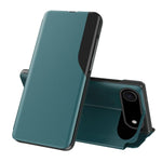 Side Display Flip Leather Phone Case, For iPhone 17e / 16e, For iPhone 17 Pro Max, For iPhone 17 Pro, For iPhone 17, For iPhone Air, For iPhone 16 Pro Max, For iPhone 16 Pro, For iPhone 16 Plus