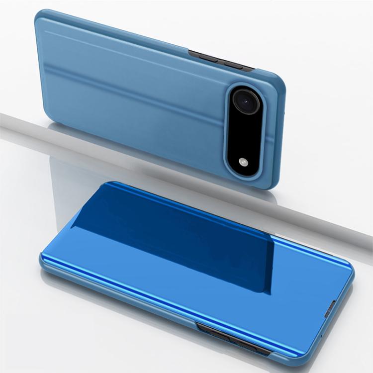 Plated Mirror Horizontal Flip Leather Phone Case with Holder, For iPhone 17e / 16e, For iPhone 17 Pro Max, For iPhone 17 Pro, For iPhone 17, For iPhone Air, For iPhone 16 Pro Max