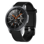 20mm Diamond Textured Silicone Watch Band, For Samsung  Galaxy Watch 4 Classic 42mm, For Samsung Galaxy Watch Active 2 44mm, For Samsung Galaxy Watch Active 2 40mm, For Samsung Galaxy Watch 42mm