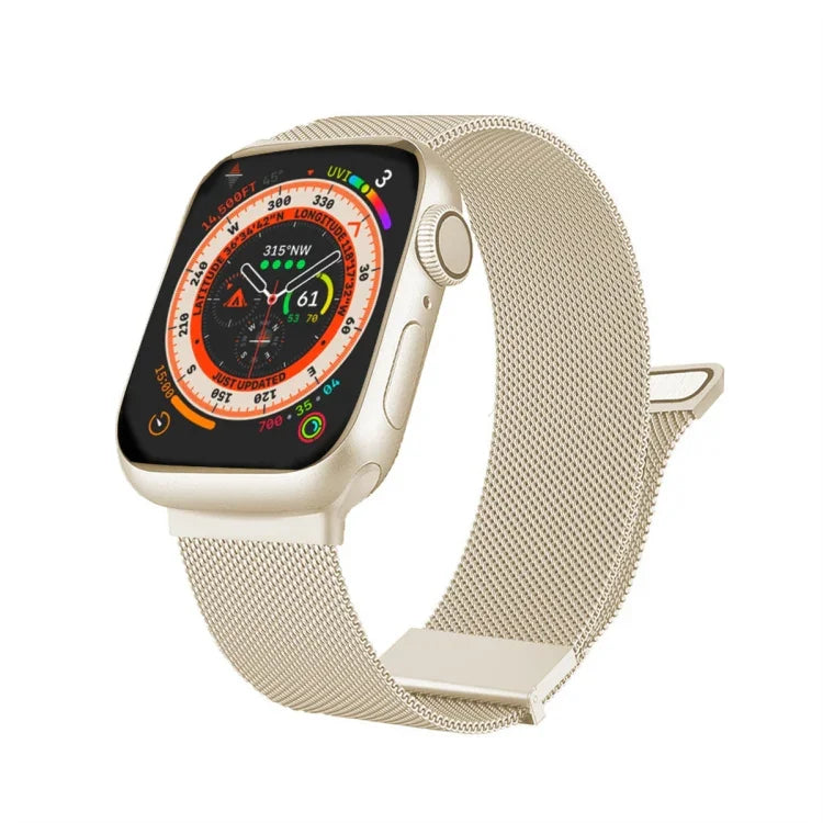 Milan Double Magnetic Steel Mesh Watch Band, For Apple Watch 2 38mm, For Apple Watch 42mm, For Apple Watch 38mm