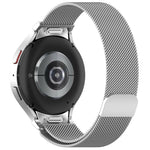 Button Style Milan Magnetic Metal Watch Band, For Samsung Galaxy Watch 6 Classic, For Samsung Galaxy Watch5 / 5 Pro, For Samsung Galaxy Watch4 / 4 Classic 46mm, For Samsung Galaxy Watch3 41mm
