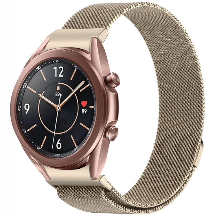 Button Style Milan Magnetic Metal Watch Band, For Samsung Galaxy Watch 6 Classic, For Samsung Galaxy Watch5 / 5 Pro, For Samsung Galaxy Watch4 / 4 Classic 46mm, For Samsung Galaxy Watch3 41mm