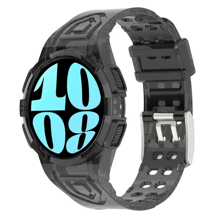 TPU Integrated Silicone Watch Band, For Samsung Galaxy Watch6 44mm, For Samsung Galaxy Watch6 40mm