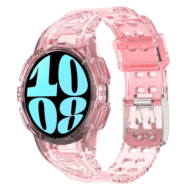 TPU Integrated Silicone Watch Band, For Samsung Galaxy Watch6 44mm, For Samsung Galaxy Watch6 40mm
