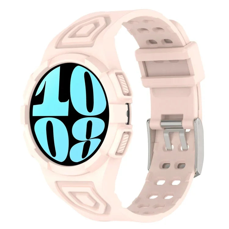 TPU Integrated Silicone Watch Band, For Samsung Galaxy Watch6 44mm, For Samsung Galaxy Watch6 40mm