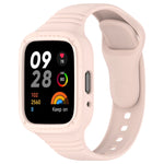 Integrated Fully Enclosed Silicone Watch Band, For Redmi Watch 3 Active, For Redmi Watch 3 Lite