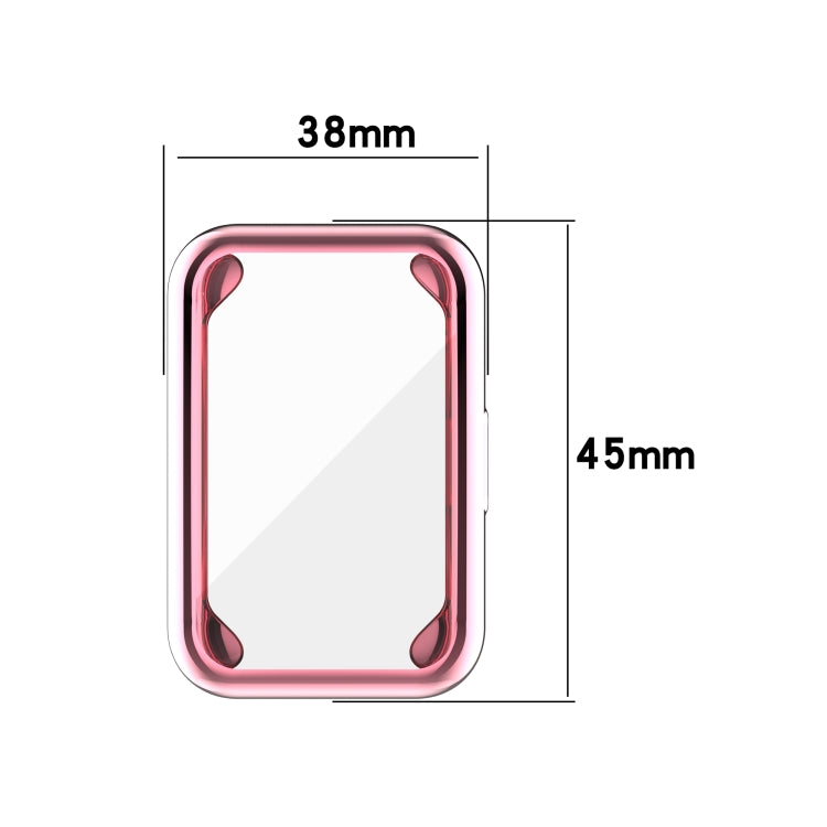 TPU Electroplating Watch Protective Case, For Huawei Watch Fit New, For Huawei Watch Fit, For Huawei Watch Fit Special Edition
