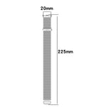 Milan Magnetic Steel Mesh Watch Band, For Xiaomi Band 10 Pro / 9 Pro / Redmi Watch 6