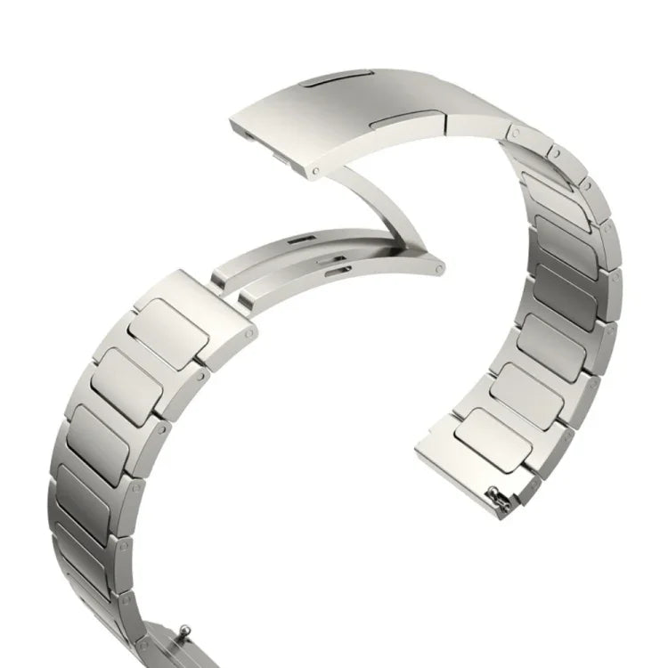 22mm I-Shaped Titanium Alloy Watch Band, For Samsung Galaxy Watch3 45mm, For Samsung Gear S3 Classic, For Samsung Gear S3 Frontier