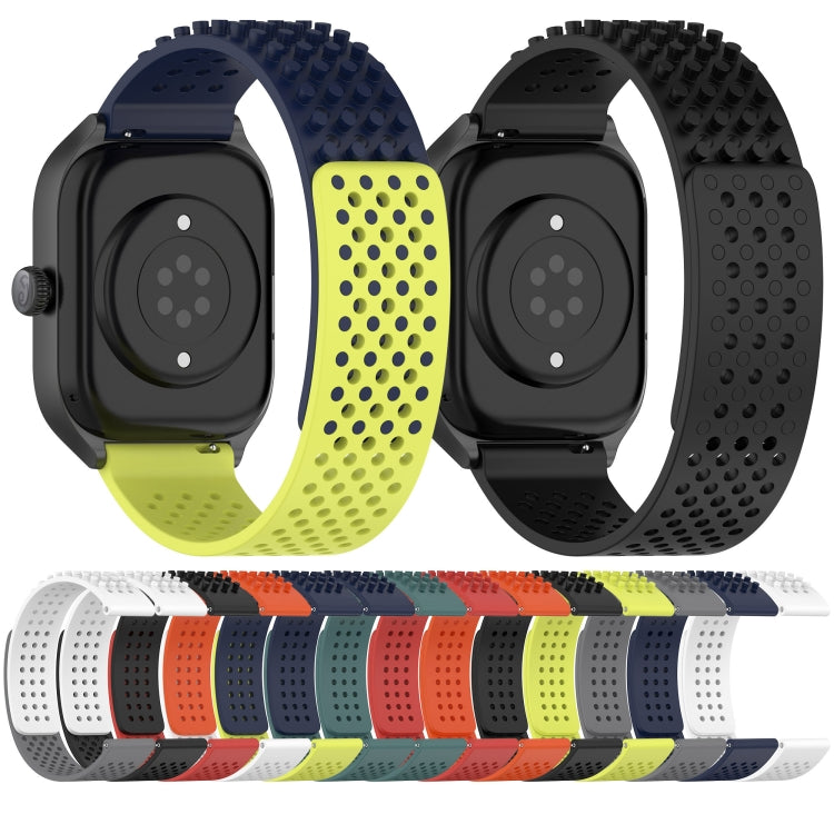 20mm Holes Breathable 3D Dots Silicone Watch Band, For Samsung Galaxy Watch 5  44mm, For Samsung Galaxy Watch 5 Pro  45mm, For Samsung Galaxy Watch 5  40mm