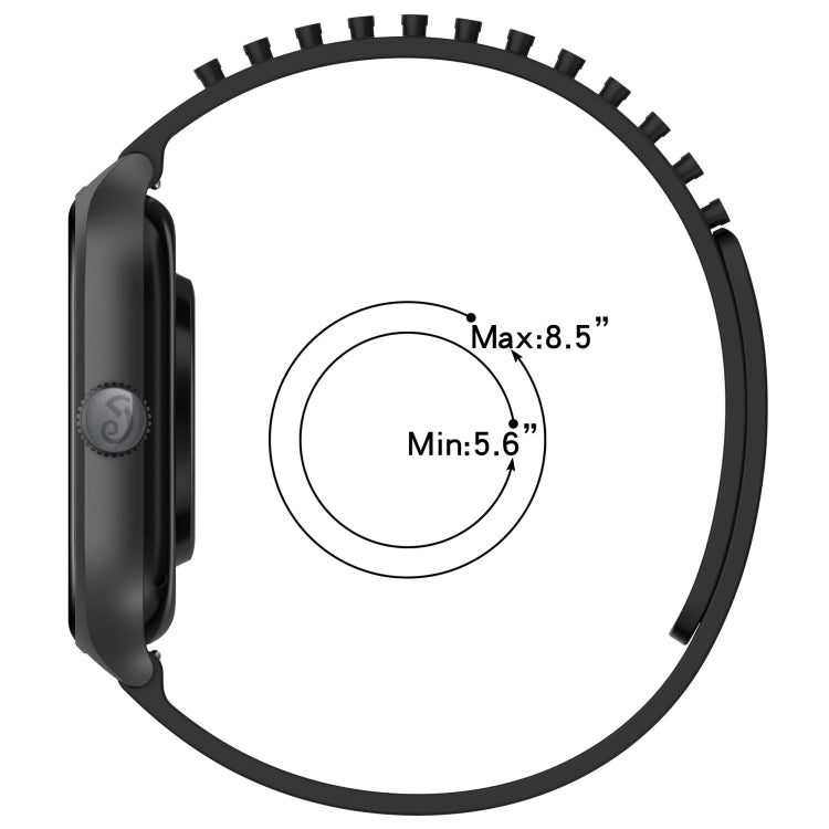 20mm Holes Breathable 3D Dots Silicone Watch Band, For Samsung Galaxy Watch 4 44mm, For Samsung Galaxy Watch 4 40mm, For Samsung  Galaxy Watch 4 Classic 46mm
