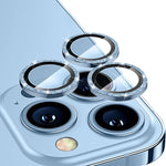 ENKAY Hat-Prince Glitter Rear Lens Aluminium Alloy Tempered Glass Film, For iPhone 17 Pro / 17 Pro Max, For iPhone 17, For iPhone Air, For iPhone 15 Pro / 15 Pro Max, For iPhone 15 / 15 Plus
