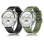 Nylon Silicone Leather Watch Band, For Huawei Watch GT4 46mm, For Huawei Watch 4 Pro, For Huawei Watch 4