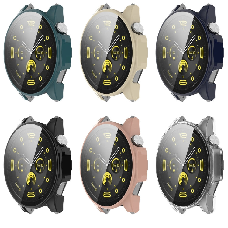 PC + Tempered Film Integrated Watch Protective Case, For Huawei Watch GT 4 46mm