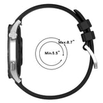 Liquid Glossy Silver Buckle Silicone Watch Band, For Huawei Watch GT3 SE 22mm, For Huawei Watch GT3 Pro 46mm 22mm, For Huawei Watch GT3 Pro 43mm 20mm, For Huawei Watch GT3 46mm 22mm