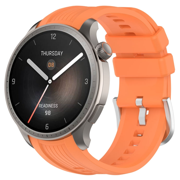 Vertical Texture Silicone Watch Band, For Amazfit Balance A2286