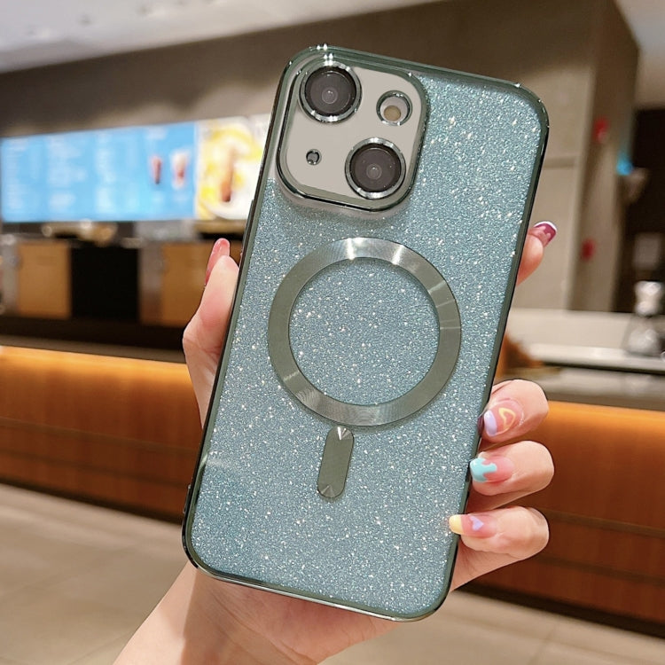Glitter Electroplating MagSafe TPU Phone Case, For iPhone 13 Pro Max, For iPhone 13 Pro, For iPhone 13, For iPhone 12, For iPhone 12 Pro Max, For iPhone 12 Pro