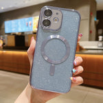 Glitter Electroplating MagSafe TPU Phone Case, For iPhone 11 Pro Max, For iPhone 11, For iPhone 11 Pro, For iPhone X / XS, For iPhone XR, For iPhone XS Max