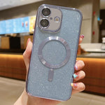 Glitter Electroplating MagSafe TPU Phone Case, For iPhone 17e / 16e, For iPhone 17 Pro Max, For iPhone 17 Pro, For iPhone 17, For iPhone Air, For iPhone 16 Pro Max