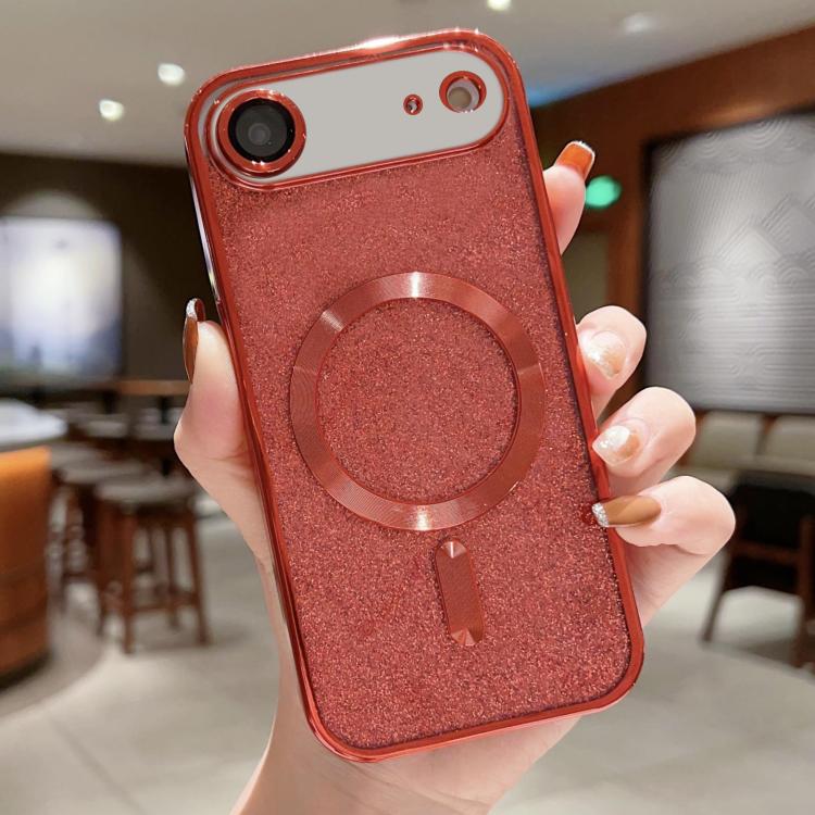 Glitter Electroplating MagSafe TPU Phone Case, For iPhone 17e / 16e, For iPhone 17 Pro Max, For iPhone 17 Pro, For iPhone 17, For iPhone Air, For iPhone 16 Pro Max