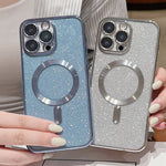 Glitter Electroplating MagSafe TPU Phone Case, For iPhone 11 Pro Max, For iPhone 11, For iPhone 11 Pro, For iPhone X / XS, For iPhone XR, For iPhone XS Max