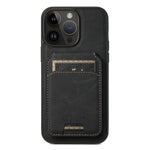 Suteni H16 Litchi Texture Leather Detachable Wallet Back Phone Case, For iPhone 12 Pro, For iPhone 17e / 16e
