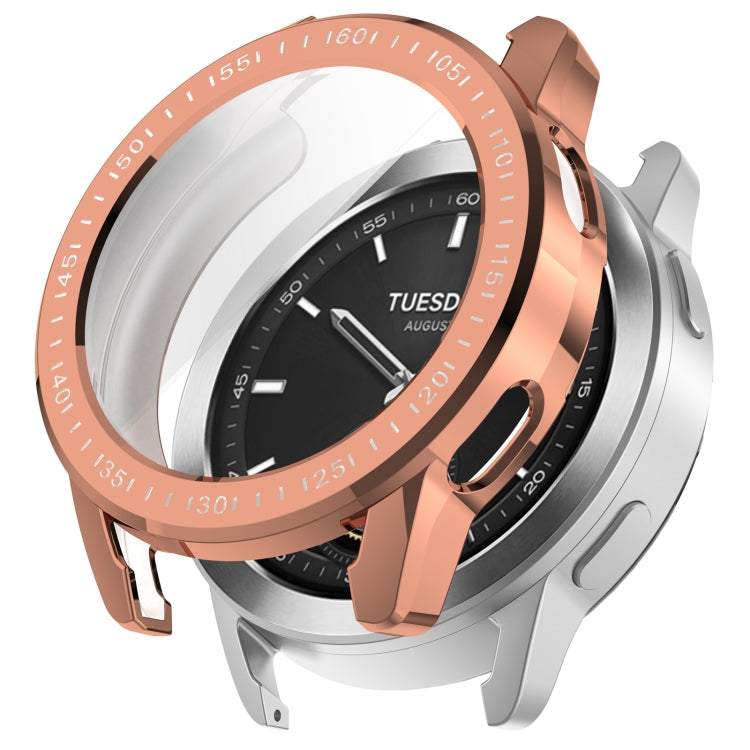 Full Package TPU Electroplated Watch Protective Case, For Xiaomi Watch S3