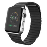Universal Leather Magnetic Band For Apple iWatch1 2 3 4  38mm/40mm, black, blue, red, white, brown