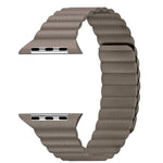Universal Leather Magnetic Band For Apple iWatch1 2 3 4  38mm/40mm, black, blue, red, white, brown