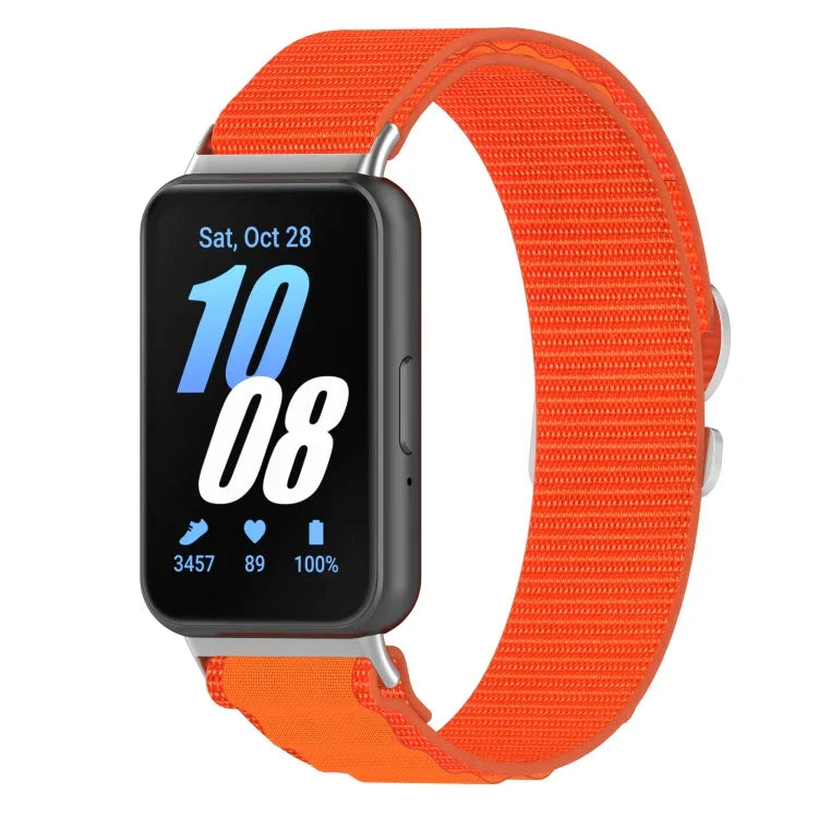 Nylon Canvas Watch Band, For Samsung Galaxy Fit 3