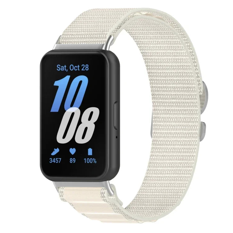 Nylon Canvas Watch Band, For Samsung Galaxy Fit 3