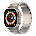 I-Shaped Titanium Watch Band, For Apple Watch SE 2023 44mm, For Apple Watch Ultra 2 49mm, For Apple Watch Series 9 45mm, For Apple Watch Ultra 49mm, For Apple Watch Series 8 45mm, For Apple Watch SE 2022 44mm, For Apple Watch Series 7 45mm
