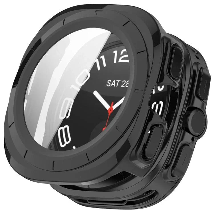 Tempered Film Integrated Waterproof PC Watch Protective Cover, For Samsung Galaxy Watch Ultra 47mm / Ultra 2025, For Samsung Galaxy Watch 7 44mm, For Samsung Galaxy Watch 7 40mm
