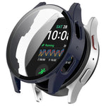 Tempered Film Integrated Waterproof PC Watch Protective Cover, For Samsung Galaxy Watch Ultra 47mm / Ultra 2025, For Samsung Galaxy Watch 7 44mm, For Samsung Galaxy Watch 7 40mm