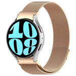 Milan Magnetic Quick Release Stainless Steel Watch Band, For Samsung Galaxy Watch FE 40mm, For Samsung Galaxy Watch  7 40 / 44mm