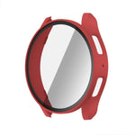 PC + Tempered Film Integrated Watch Protective Case, For Samsun Galaxy Watch 7 44mm, For Samsun Galaxy Watch 7 40mm