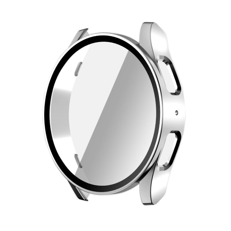 PC + Tempered Film Integrated Watch Protective Case, For Samsun Galaxy Watch 7 44mm, For Samsun Galaxy Watch 7 40mm