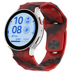 Football Texture Reverse Buckle Silicone Watch Band, For Samsung Galaxy Watch FE 40mm, For Samsung Galaxy Watch 7 44mm, For Samsung Galaxy Watch 7 40mm, For Samsung Galaxy Watch 6 Classic 47mm