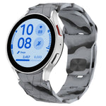 Football Texture Reverse Buckle Silicone Watch Band, For Samsung Galaxy Watch FE 40mm, For Samsung Galaxy Watch 7 44mm, For Samsung Galaxy Watch 7 40mm, For Samsung Galaxy Watch 6 Classic 47mm