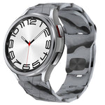 Football Texture Reverse Buckle Silicone Watch Band, For Samsung Galaxy Watch FE 40mm, For Samsung Galaxy Watch 7 44mm, For Samsung Galaxy Watch 7 40mm, For Samsung Galaxy Watch 6 Classic 47mm