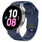 Football Texture Reverse Buckle Silicone Watch Band, For Samsung Galaxy watch 5 Golf Edition, For Samsung Galaxy Watch 5  44mm, For Samsung Galaxy Watch 5 Pro  45mm, For Samsung Galaxy Watch 5  40mm