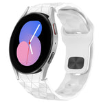 Football Texture Reverse Buckle Silicone Watch Band, For Samsung Galaxy watch 5 Golf Edition, For Samsung Galaxy Watch 5  44mm, For Samsung Galaxy Watch 5 Pro  45mm, For Samsung Galaxy Watch 5  40mm