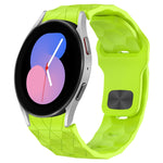 Football Texture Reverse Buckle Silicone Watch Band, For Samsung Galaxy watch 5 Golf Edition, For Samsung Galaxy Watch 5  44mm, For Samsung Galaxy Watch 5 Pro  45mm, For Samsung Galaxy Watch 5  40mm