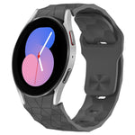 Football Texture Reverse Buckle Silicone Watch Band, For Samsung Galaxy watch 5 Golf Edition, For Samsung Galaxy Watch 5  44mm, For Samsung Galaxy Watch 5 Pro  45mm, For Samsung Galaxy Watch 5  40mm